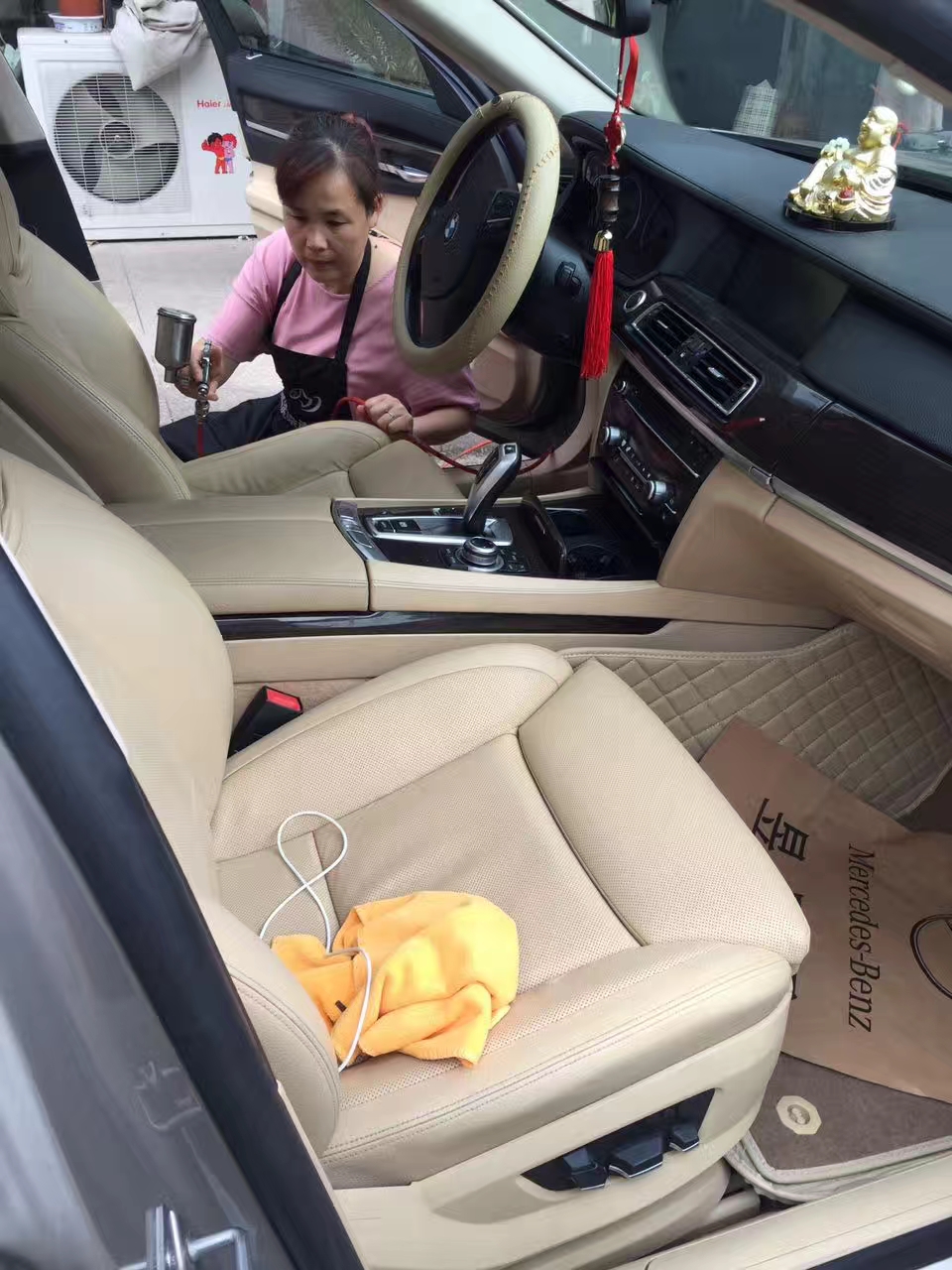 寶馬汽車清洗做色