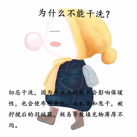 手繪卡通穿著厚實羽絨服吹泡泡糖的可愛兒童(1)